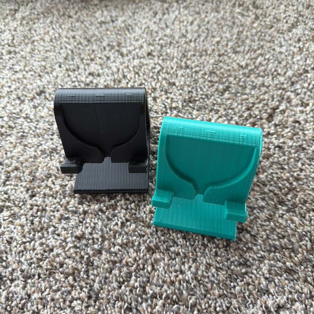 2 pcs iphone stand, phone Display 3D Printed Raw l ~value 40usd